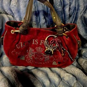 Juicy Couture Red Handbag